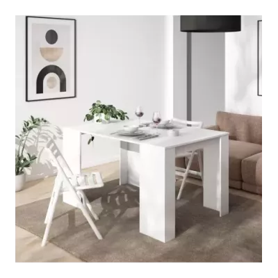 Mesa consola extensible | Blanco | 58/140x90x77cm