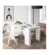 Mesa consola extensible | Blanco | 58/140x90x77cm