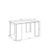 Mesa consola extensible | Blanco | 58/140x90x77cm