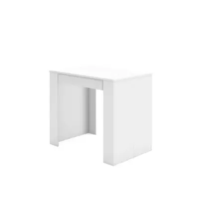 Mesa consola extensible | Blanco | 58/140x90x77cm