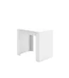 Mesa consola extensible | Blanco | 58/140x90x77cm