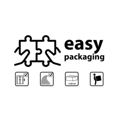 Mesa consola extensible | Blanco | 58/140x90x77cm