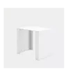 Mesa consola extensible | Blanco | 58/140x90x77cm