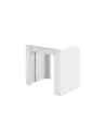 Mesa consola con extensible | Blanco | 58/222x90x77cm