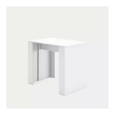 Mesa consola con extensible | Blanco | 58/222x90x77cm