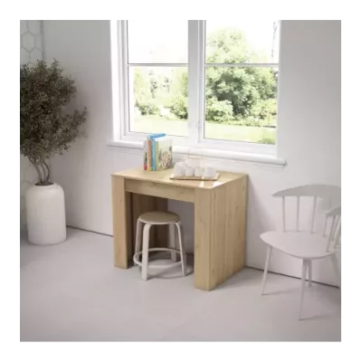 Mesa consola extensible | Roble | 58/222x90x77cm