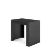 Mesa consola con extensible | Negro | 58/140x90x77cm