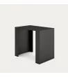 Mesa consola con extensible | Negro | 58/140x90x77cm