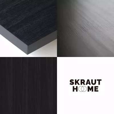 Meuble TV avec cheminée électrique | Noir | 288x35x45cm