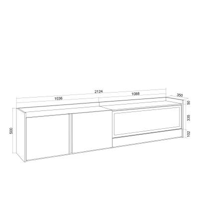 Meuble TV | Banc Télé| Skraut Home