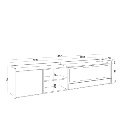 Mueble TV | Televisión| Skraut Home