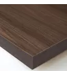 Mueble TV chimenea eléctrica roble/negro 212x61x35cm