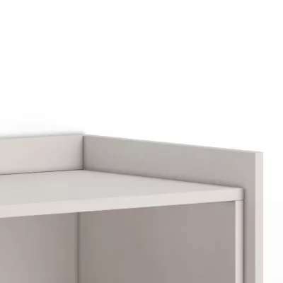 Mueble TV con chimenea eléctrica suspendido