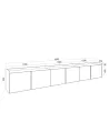 Meuble TV | Banc Télé| Skraut Home