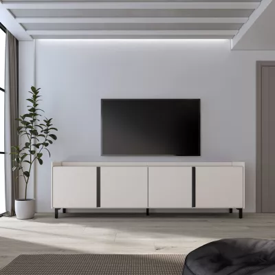 Mueble TV Beige estilo industrial