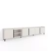Meuble TV Beige design industriel
