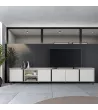 Meuble TV Beige design industriel