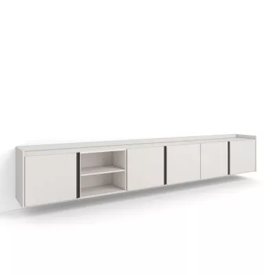 Mueble TV con suspensión Beige