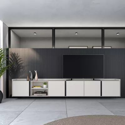 Meuble TV suspendu Beige