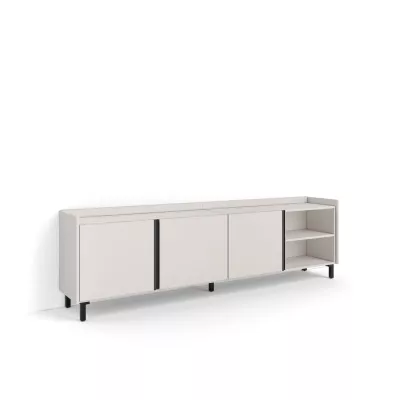 Meuble TV beige style industriel