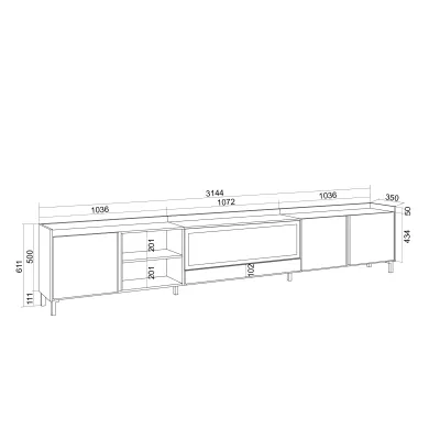 Meuble TV | Banc Télé| Skraut Home