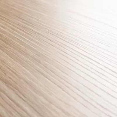 Mueble TV con chimenea eléctrica claro | Blanco y roble