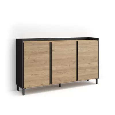 Buffet avec lumières LED style industriel