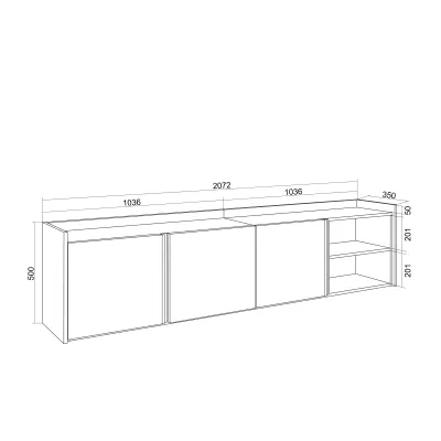 Meuble TV | Banc Télé| Skraut Home