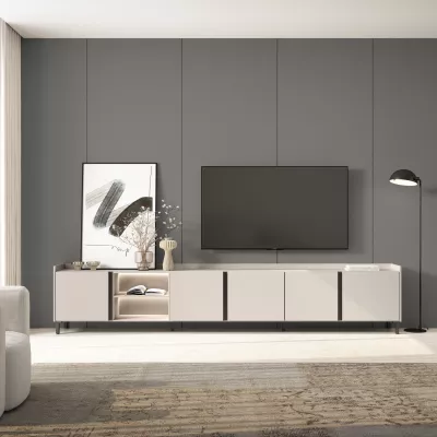 Mueble TV con LED diseño industrial