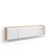 Mueble TV con LED estilo industrial