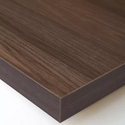 Buffet avec LED | Chêne foncé et noir